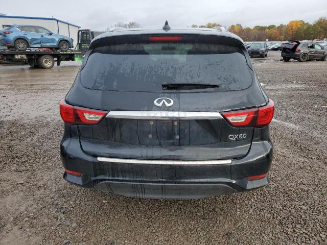 5N1DL0MM7HC548198 - 2017 INFINITI QX60 BLACK photo 6