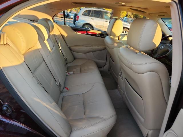 JTHBA30G345015328 - 2004 LEXUS ES 330 MAROON photo 10