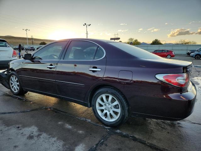 JTHBA30G345015328 - 2004 LEXUS ES 330 MAROON photo 2