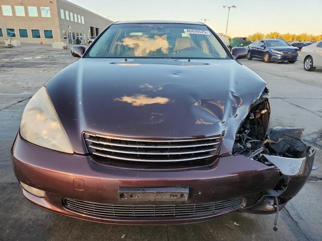 JTHBA30G345015328 - 2004 LEXUS ES 330 MAROON photo 5