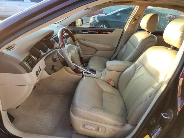 JTHBA30G345015328 - 2004 LEXUS ES 330 MAROON photo 7