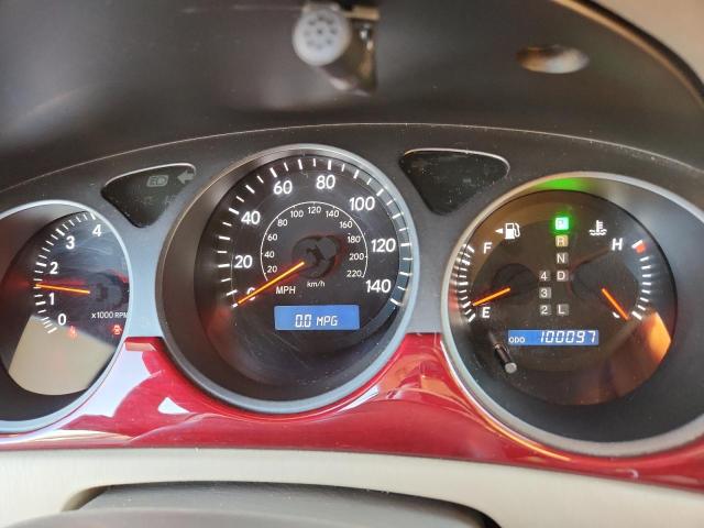 JTHBA30G345015328 - 2004 LEXUS ES 330 MAROON photo 9