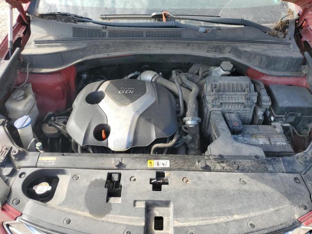 5XYZU3LA9DG115746 - 2013 HYUNDAI SANTA FE S წითელი ფოტო 12