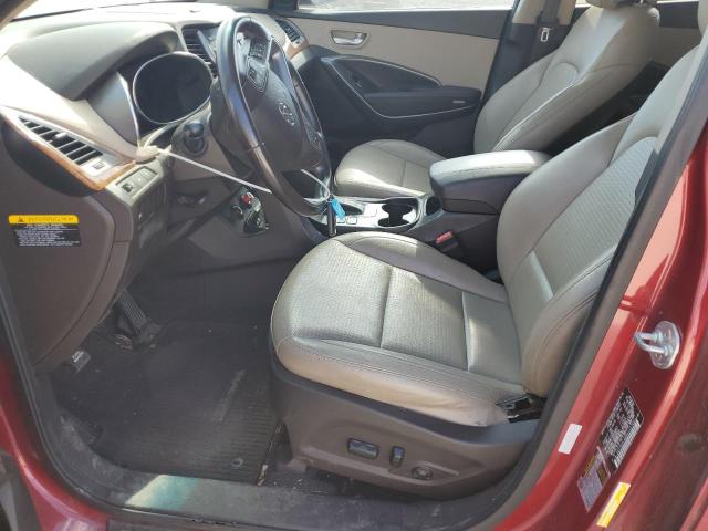 5XYZU3LA9DG115746 - 2013 HYUNDAI SANTA FE S წითელი ფოტო 7
