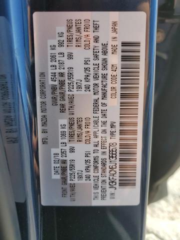 JM3KFACM6J1356578 - 2018 MAZDA CX-5 TOURING BLUE photo 14