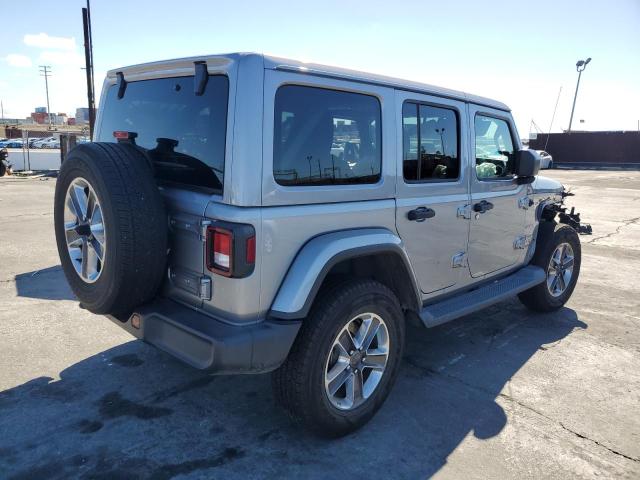 1C4HJXEN0KW565815 - 2019 JEEP WRANGLER U SAHARA Silber Foto 3