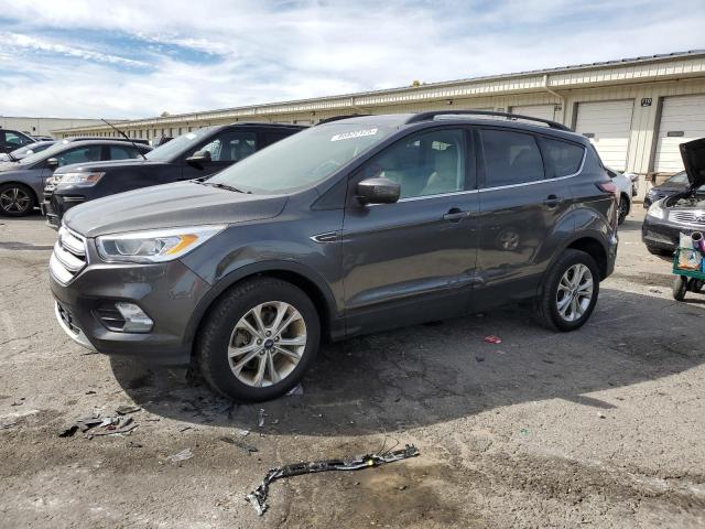 1FMCU9HD6JUC79618 - 2018 FORD ESCAPE SEL GRAY photo 1