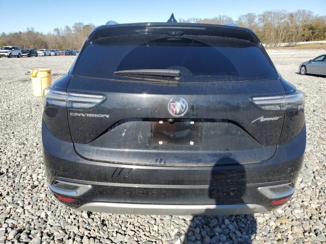 LRBFZRR45ND160173 - 2022 BUICK ENVISION AVENIR BLACK photo 6
