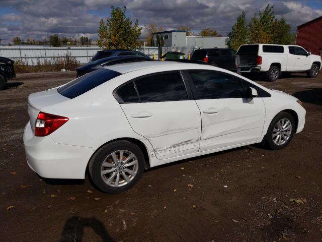 2HGFB2F51CH103304 - 2012 HONDA CIVIC LX WHITE photo 3