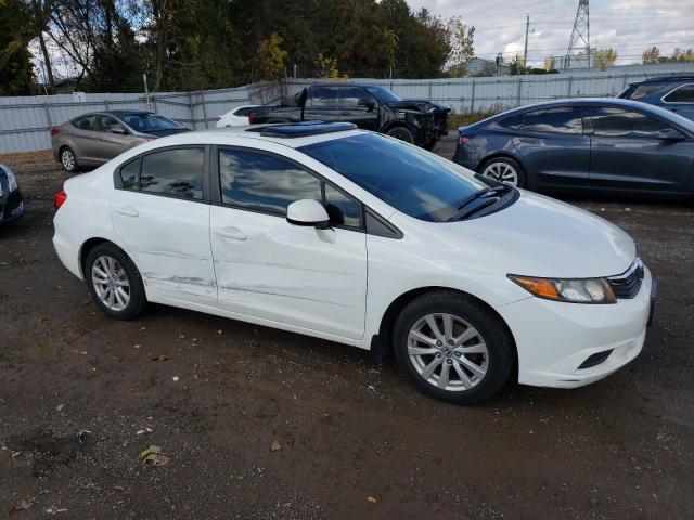 2HGFB2F51CH103304 - 2012 HONDA CIVIC LX WHITE photo 4