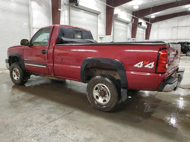 1GCHK24U76E148809 - 2006 CHEVROLET SILVERADO K2500 HEAVY DUTY RED photo 2