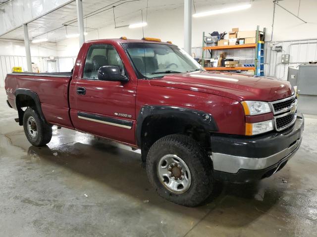 1GCHK24U76E148809 - 2006 CHEVROLET SILVERADO K2500 HEAVY DUTY RED photo 4