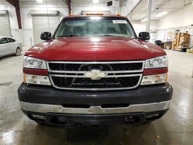 1GCHK24U76E148809 - 2006 CHEVROLET SILVERADO K2500 HEAVY DUTY RED photo 5
