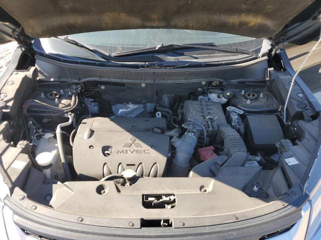 JA4APUAU5MU027678 - 2021 MITSUBISHI OUTLANDER ES Чорний фото 12