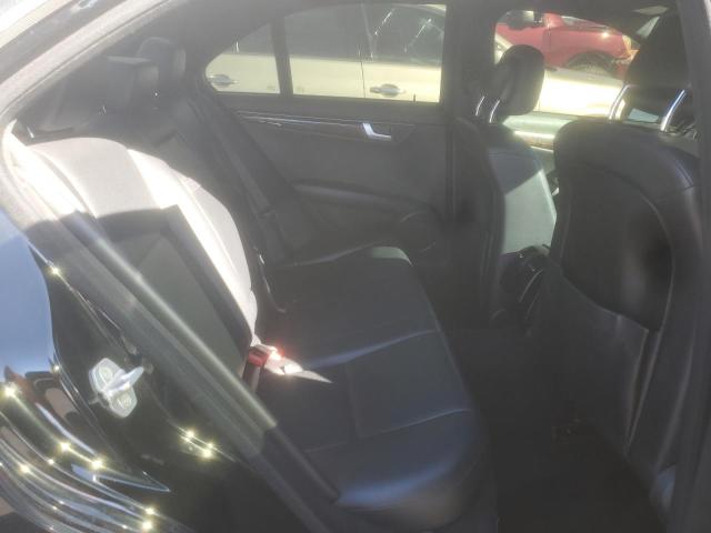 WDDGF8BB4CA718861 - 2012 MERCEDES-BENZ C 300 4MATIC BLACK photo 10