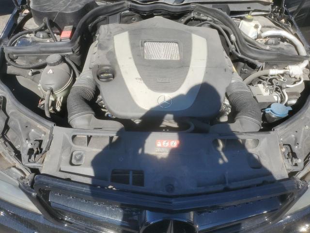 WDDGF8BB4CA718861 - 2012 MERCEDES-BENZ C 300 4MATIC BLACK photo 11