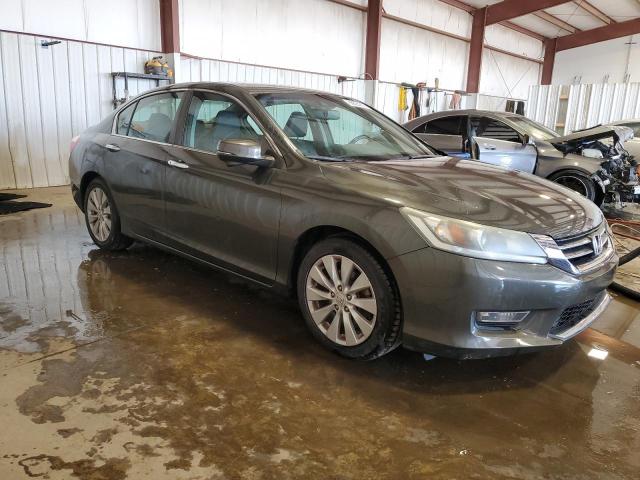 1HGCR2F80DA193084 - 2013 HONDA ACCORD EXL GRAY photo 4