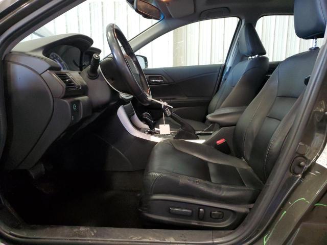 1HGCR2F80DA193084 - 2013 HONDA ACCORD EXL GRAY photo 7