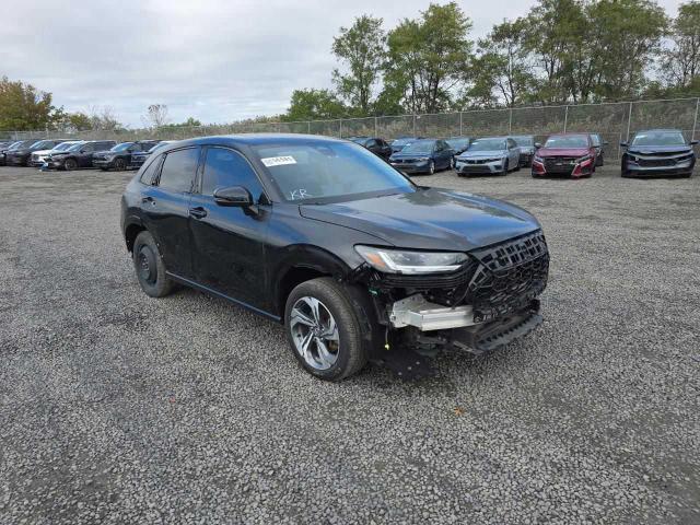 3CZRZ2H74PM718629 - 2023 HONDA HR-V EXL أسود صورة 3