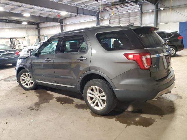 1FM5K7D80GGD00384 - 2016 FORD EXPLORER XLT GRAY photo 2