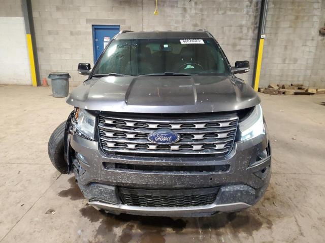 1FM5K7D80GGD00384 - 2016 FORD EXPLORER XLT GRAY photo 5