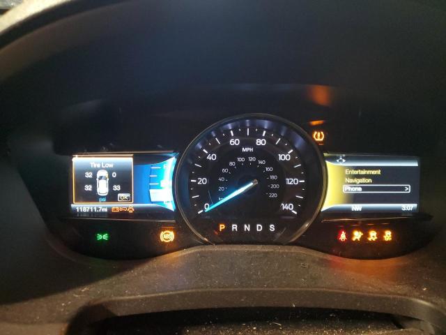 1FM5K7D80GGD00384 - 2016 FORD EXPLORER XLT GRAY photo 9