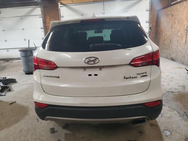 5XYZTDLB9GG352789 - 2016 HYUNDAI SANTA FE S WHITE photo 6
