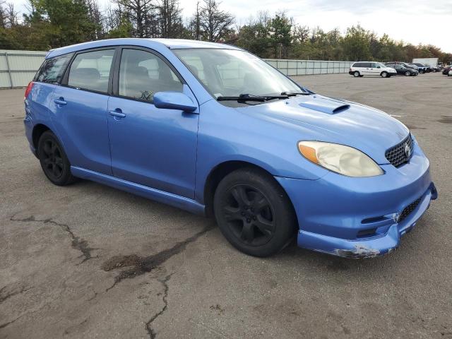 2T1KR32EX3C056854 - 2003 TOYOTA COROLLA MA XR BLUE photo 4