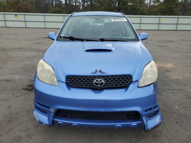 2T1KR32EX3C056854 - 2003 TOYOTA COROLLA MA XR BLUE photo 5