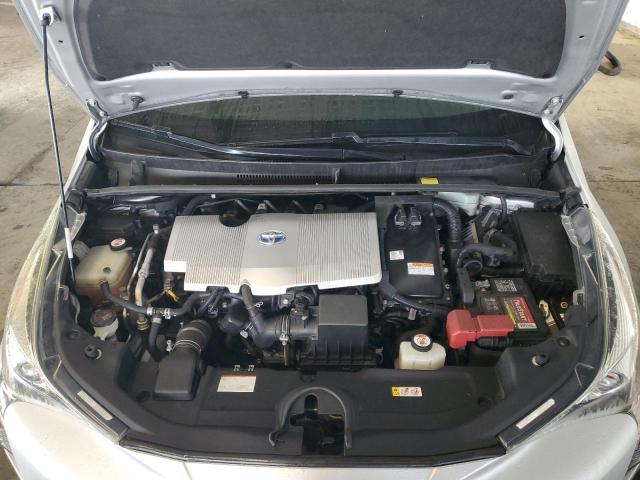 JTDKBRFU3H3556668 - 2017 TOYOTA PRIUS 银色 照片 11