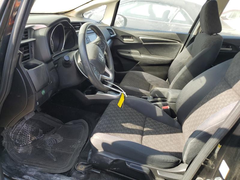 JHMGK5H5XGS010585 - 2016 HONDA FIT LX BLACK photo 7