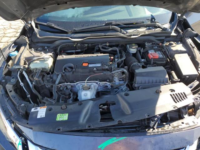 2HGFC4B51JH306320 - 2018 HONDA CIVIC LX GRAY photo 11