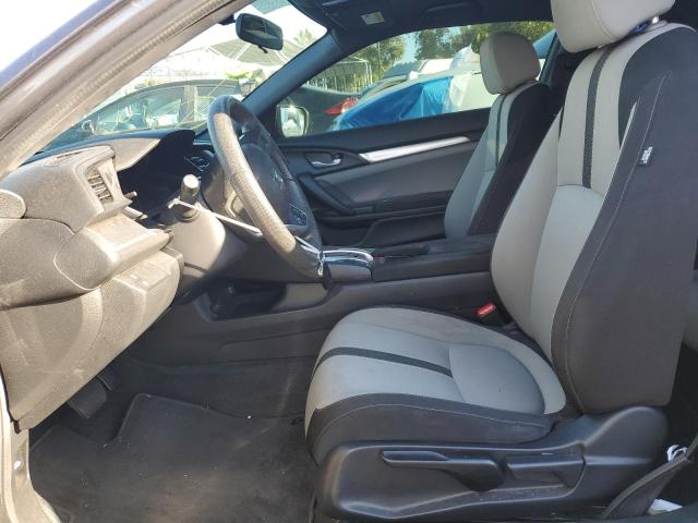 2HGFC4B51JH306320 - 2018 HONDA CIVIC LX GRAY photo 7