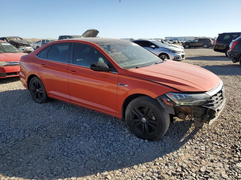 3VWC57BU3KM086988 - 2019 VOLKSWAGEN JETTA S Pomarańczowy zdjęcie 4