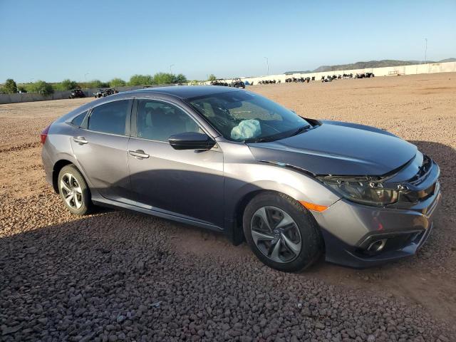 19XFC2F67LE006057 - 2020 HONDA CIVIC LX GRAY photo 4