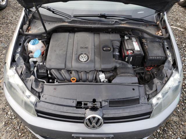 WVWDB7AJXDW138594 - 2013 VOLKSWAGEN GOLF GRAY photo 11