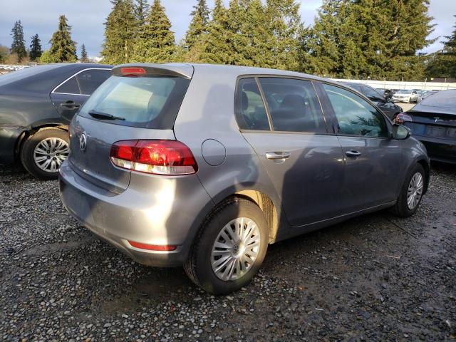 WVWDB7AJXDW138594 - 2013 VOLKSWAGEN GOLF GRAY photo 3