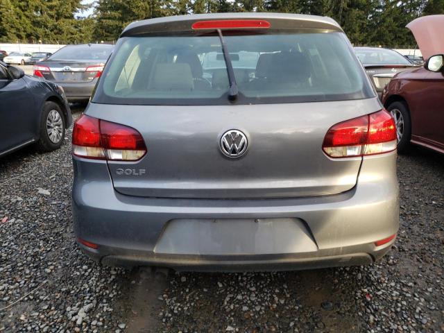 WVWDB7AJXDW138594 - 2013 VOLKSWAGEN GOLF GRAY photo 6