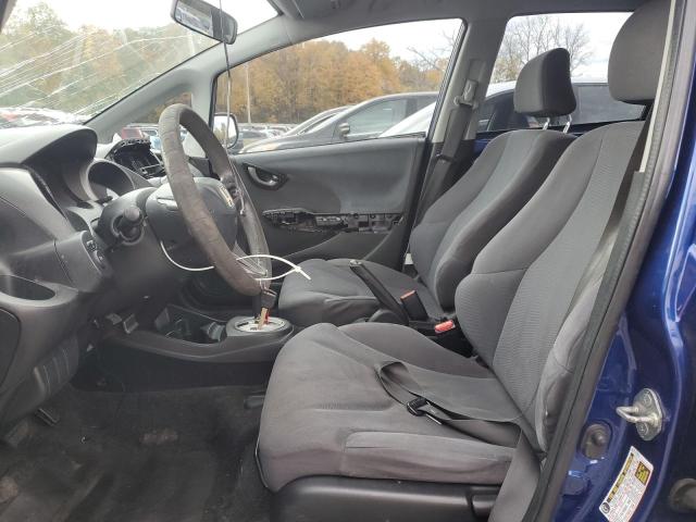JHMGE8H21AC005243 - 2010 HONDA FIT ლურჯი ფოტო 7