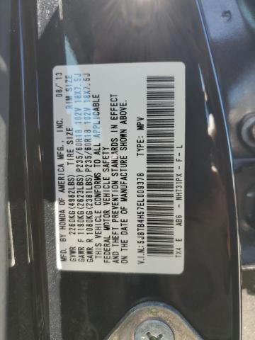 5J8TB4H57EL009378 - 2014 ACURA RDX TECHNOLOGY BLACK photo 12