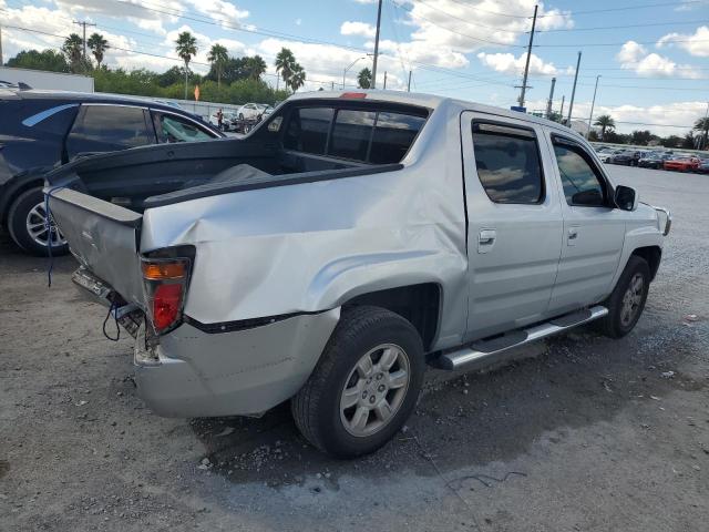 2HJYK165X6H521572 - 2006 HONDA RIDGELINE RTL SILVER photo 3