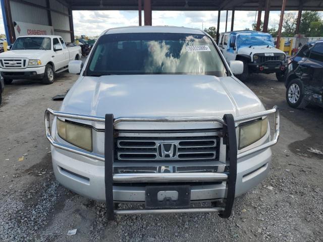 2HJYK165X6H521572 - 2006 HONDA RIDGELINE RTL SILVER photo 5