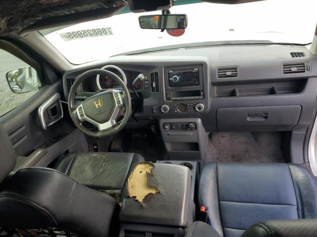 2HJYK165X6H521572 - 2006 HONDA RIDGELINE RTL SILVER photo 8