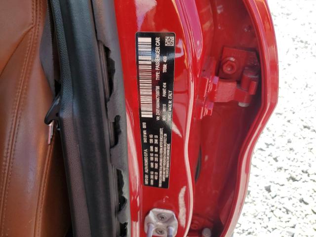 ZARFAMAN4K7599798 - 2019 ALFA ROMEO GIULIA 红色 照片 12