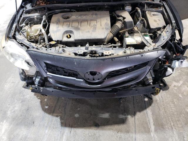 2T1BU4EEXCC854724 - 2012 TOYOTA COROLLA BASE გრაფიტი ფოტო 11