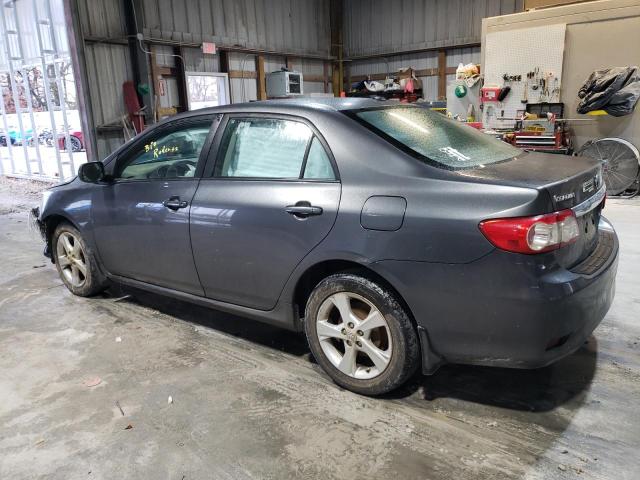 2T1BU4EEXCC854724 - 2012 TOYOTA COROLLA BASE გრაფიტი ფოტო 2