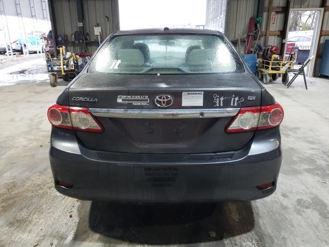 2T1BU4EEXCC854724 - 2012 TOYOTA COROLLA BASE გრაფიტი ფოტო 6