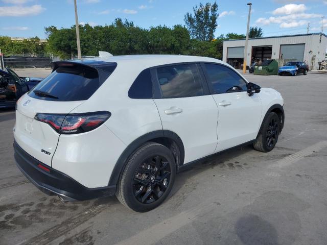 3CZRZ1H56RM719051 - 2024 HONDA HR-V SPORT WHITE photo 3