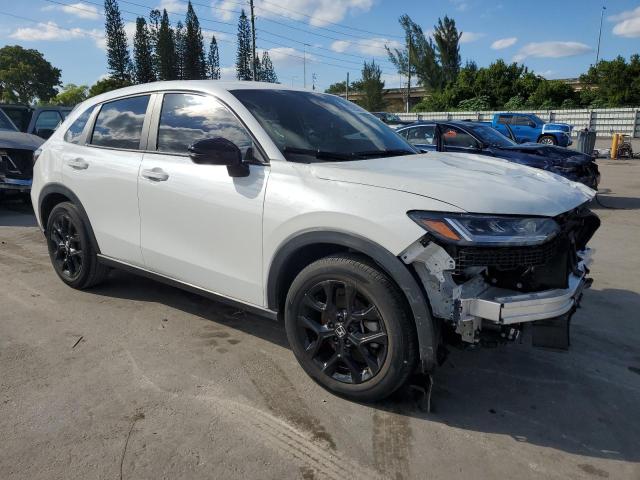 3CZRZ1H56RM719051 - 2024 HONDA HR-V SPORT WHITE photo 4