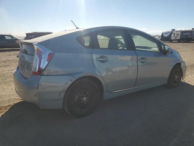 JTDKN3DU9E1791526 - 2014 TOYOTA PRIUS 蓝色 照片 3